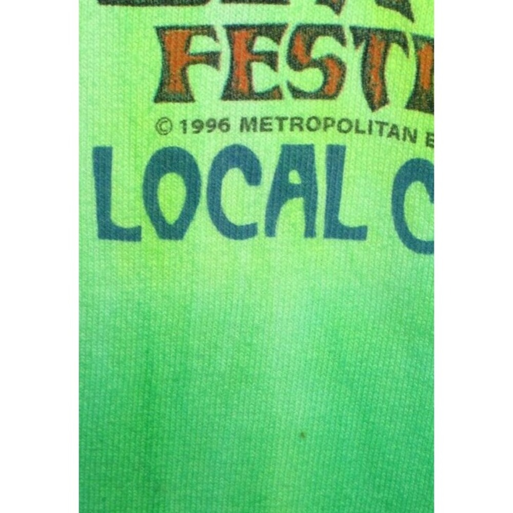 Furthur Festival LOCAL CREW Vintage 1996 Tie Dye Tee XL DEADHEADS - Picture 5 of 8